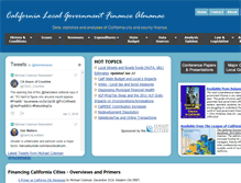 Tablet Screenshot of californiacityfinance.com